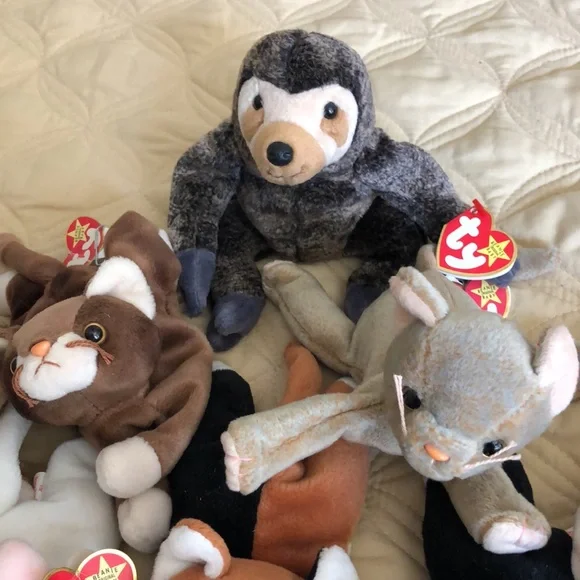 Kitty Ty Babies & a Sloth - Picture 4 of 13